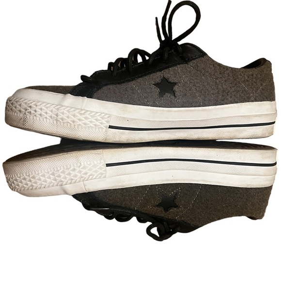 Converse woolrich one star ox jute olive wool low top - Picture 3 of 8